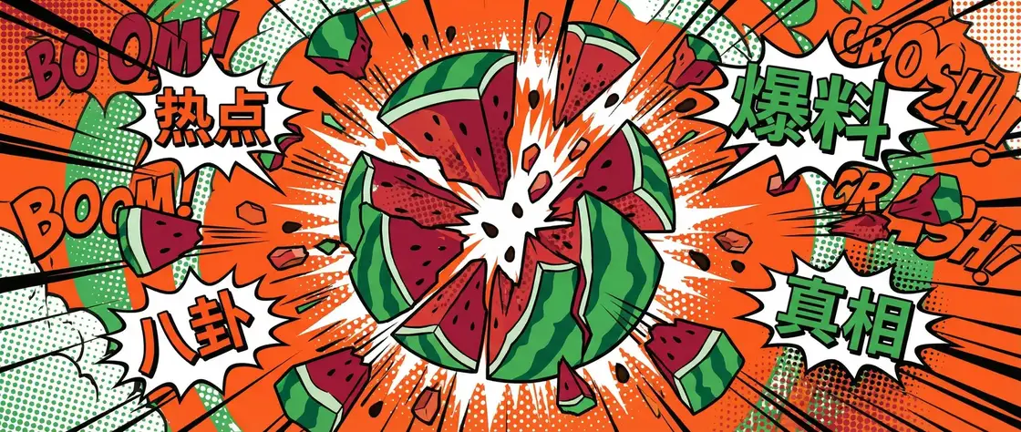 暗网黑料 今日头瓜爆炸漫画横幅
